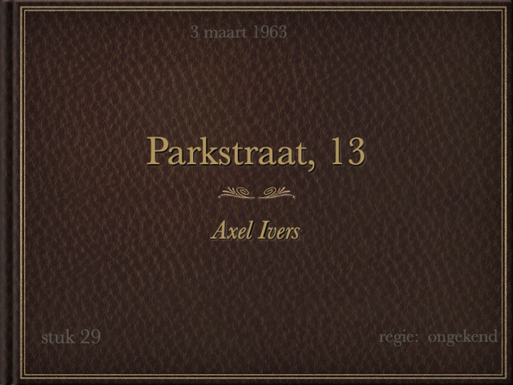 1963:1 Parkstraat 13