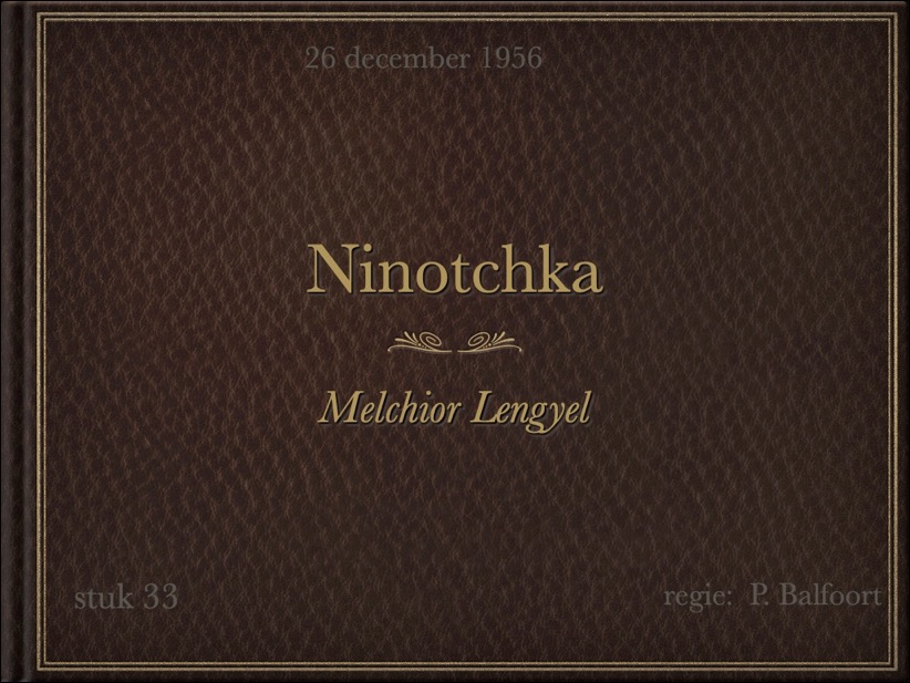 1965 Ninotchka affiche