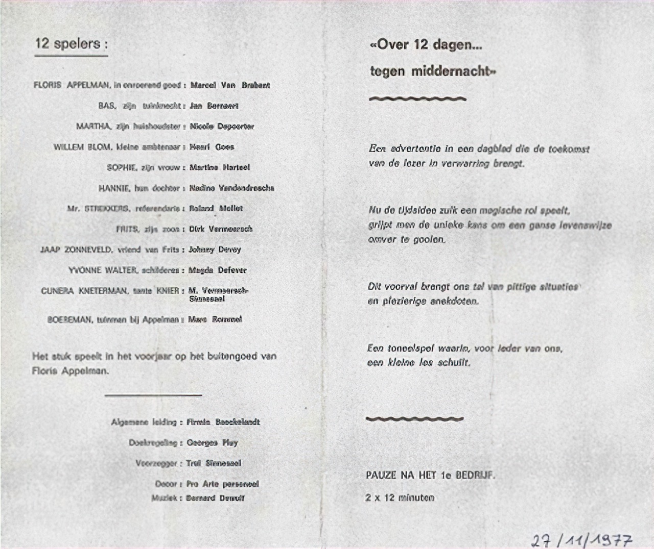 1977 Over 12 dagen tegen Middernacht inhoud en spelers.jpeg