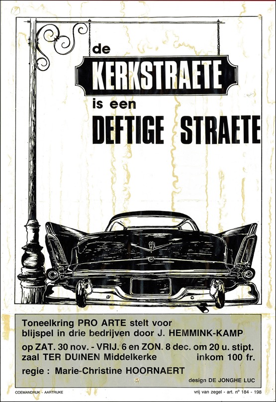 de kerkstraete affiche