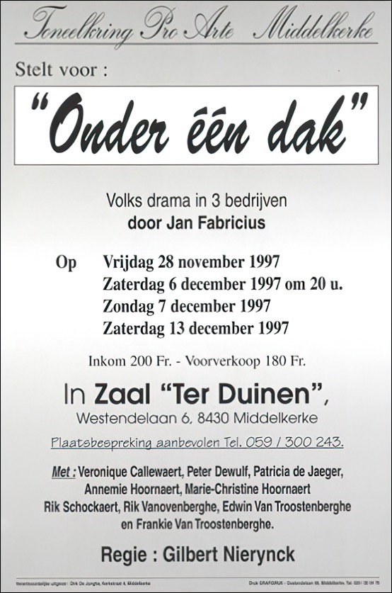 Onder één Dak affiche